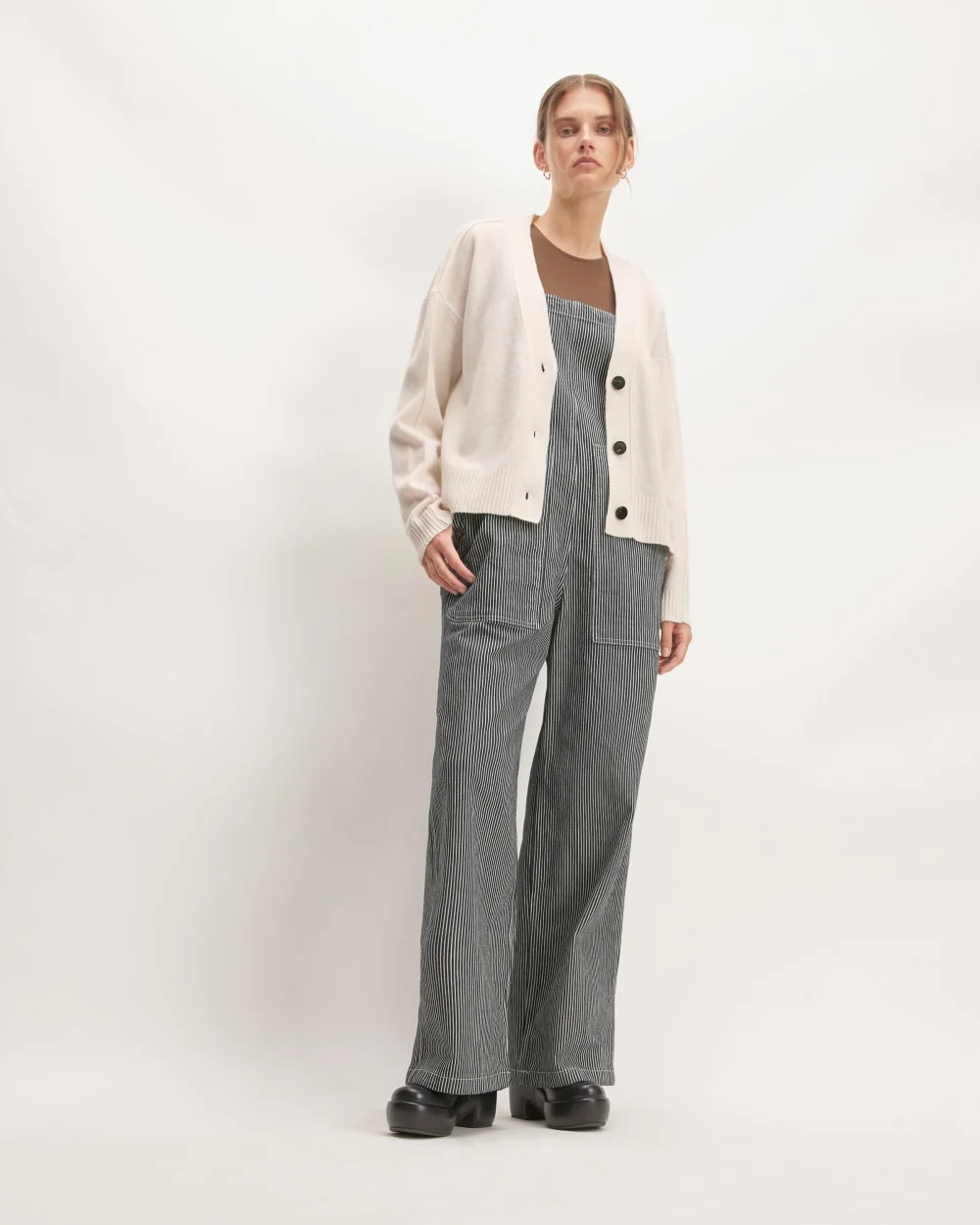 The Good Merino Wool Cardigan | Bone - Image 3