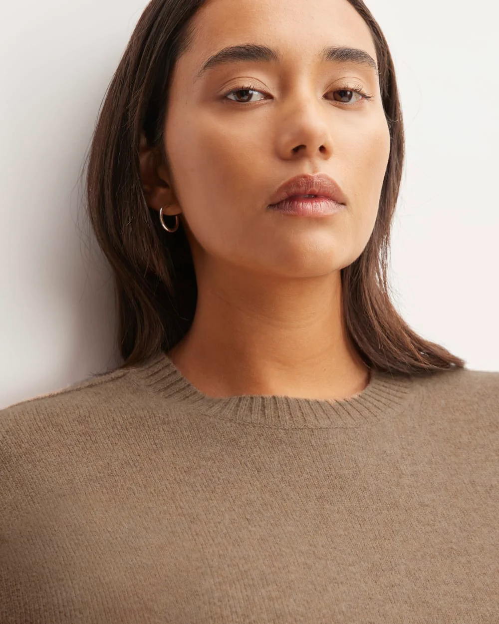 The Good Merino Wool Crewneck Sweater | Praline - Image 4