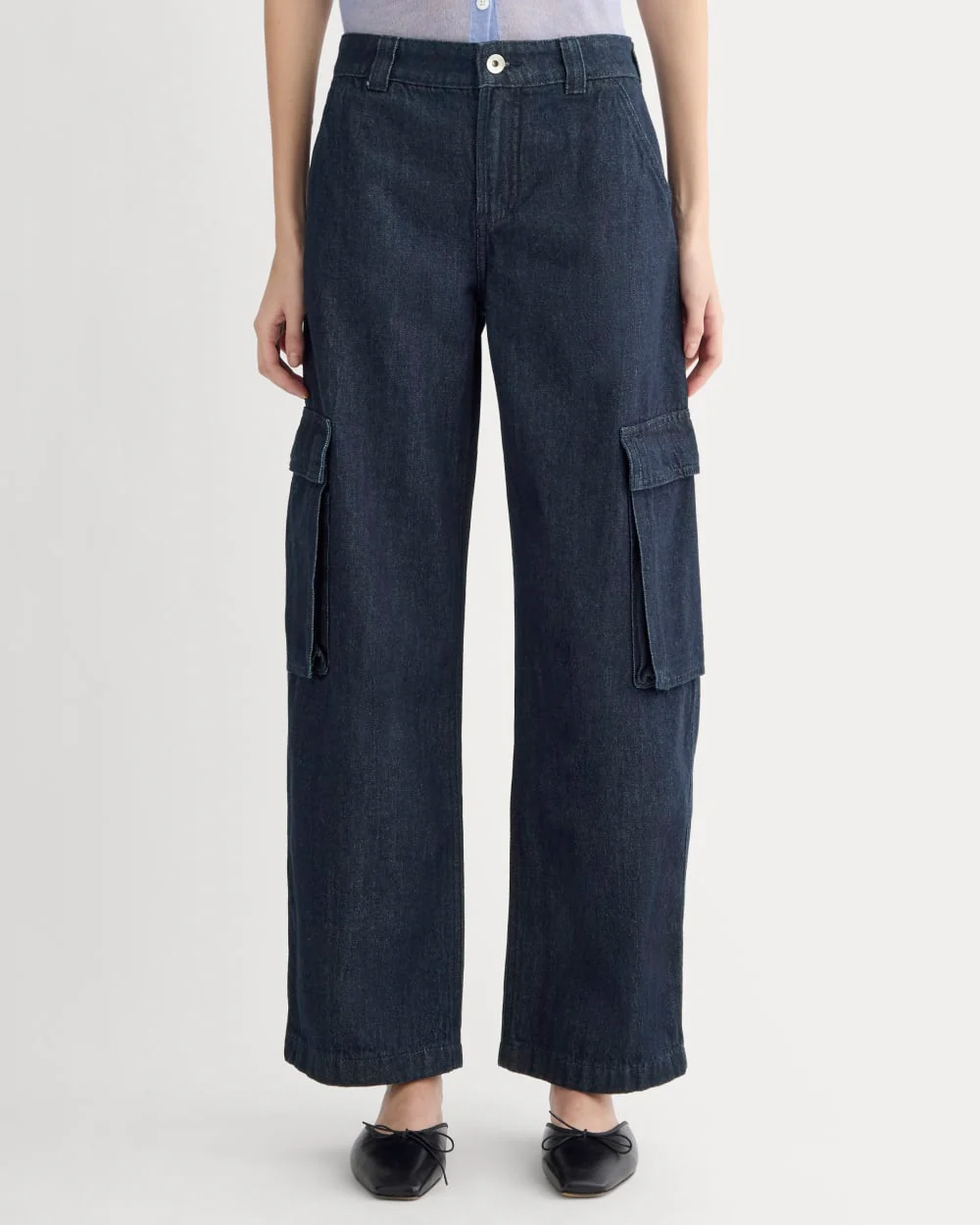 The Mid-Rise Cargo Jean | Tungsten Rinse - Image 3