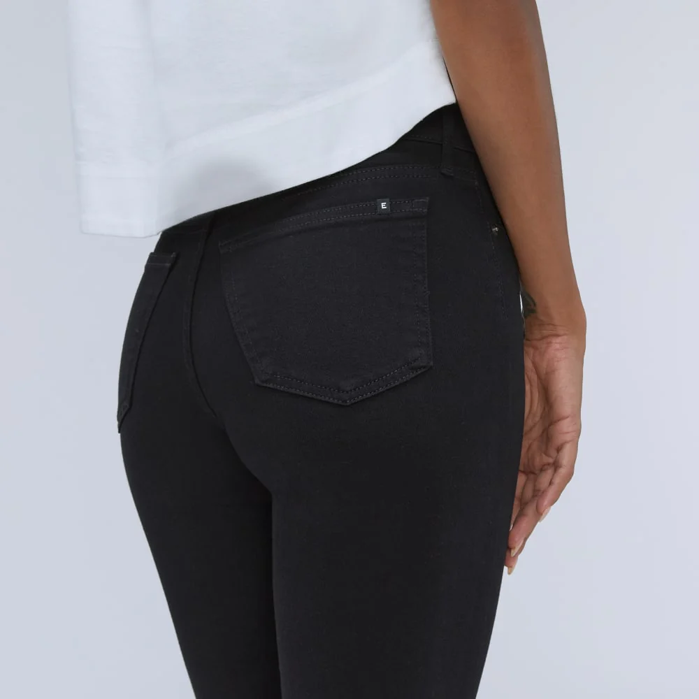 The Mid-Rise Skinny Stretch Jean | Black - Image 5