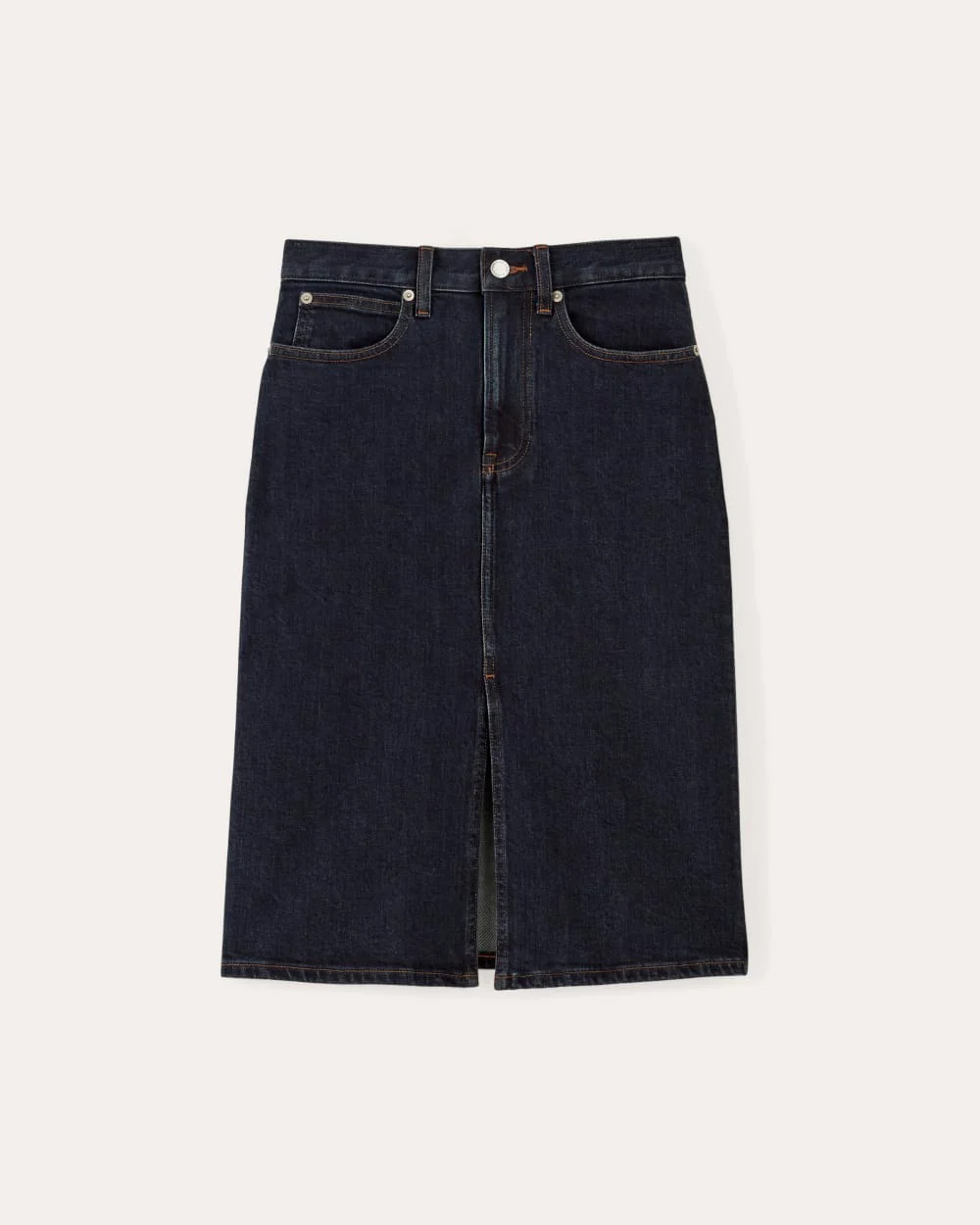 The Mid-Way Skirt | Deep Rinse - Image 2