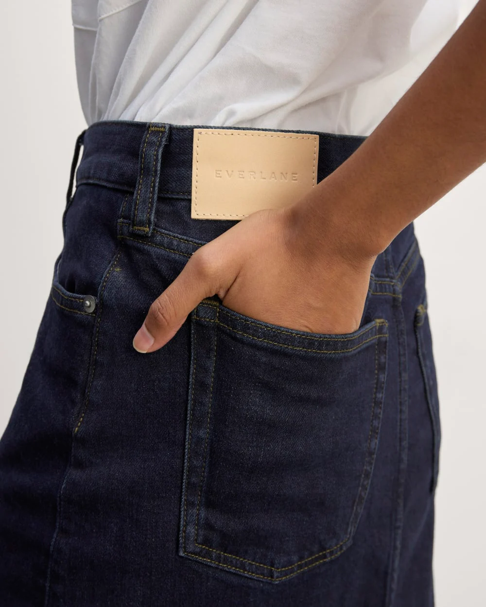 The Mid-Way Skirt | Deep Rinse - Image 5