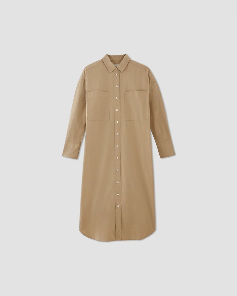 The Midi Cotton Shirt Dress | Cornstalk - Image 2