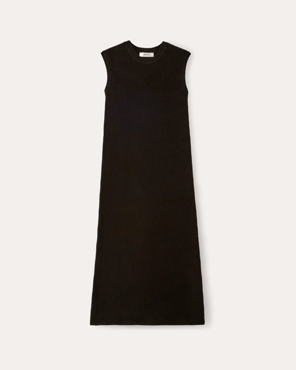 The Midi Dress in Everyday Cotton | Black - Image 2