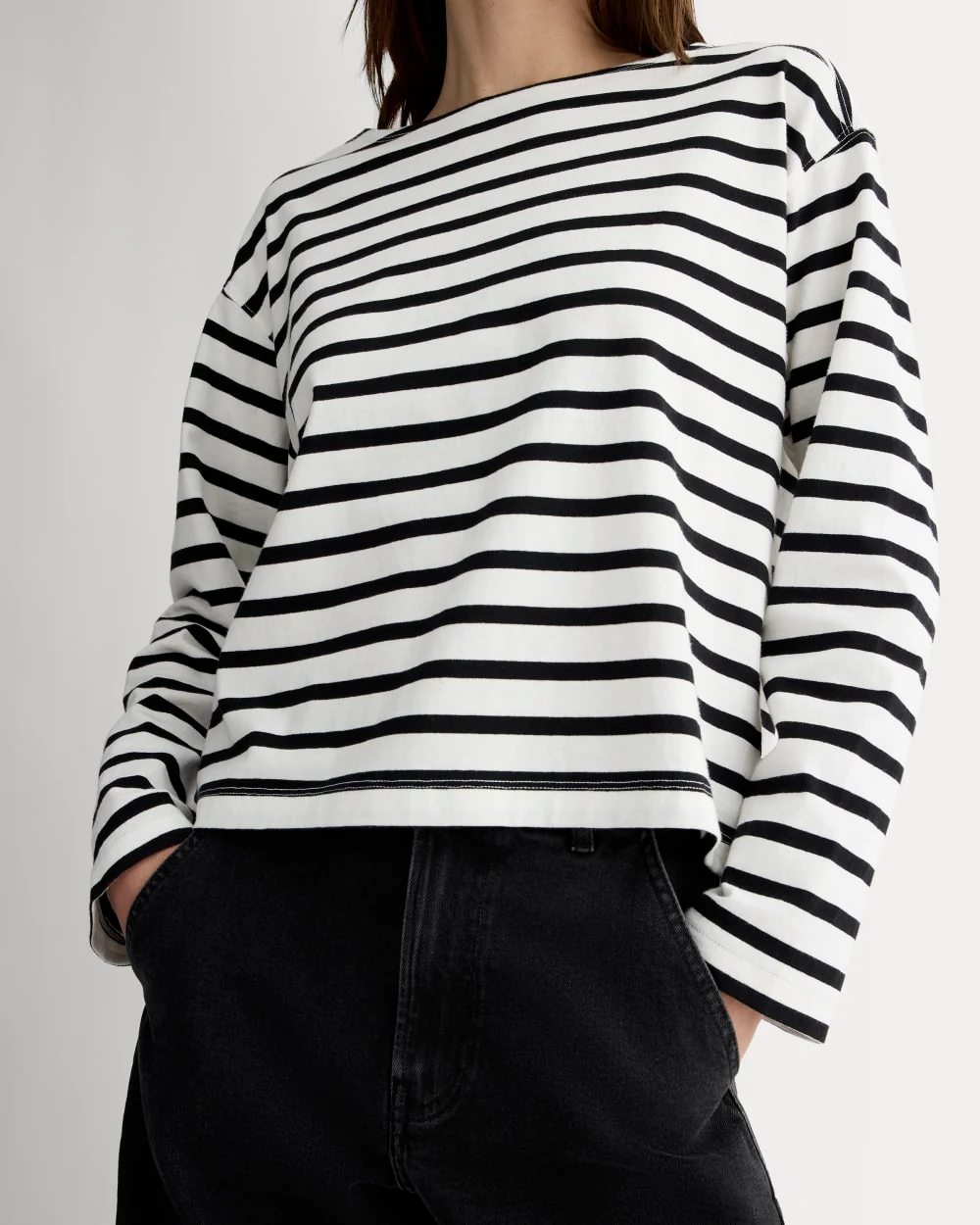 The Mariner Tee | Bone / Black - Image 4