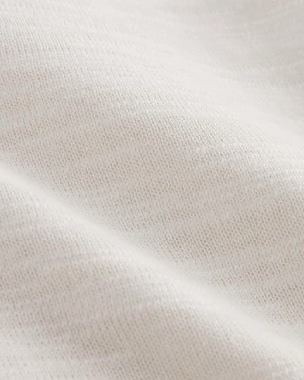 The Muscle Sweater in Cotton Linen | White - Image 6