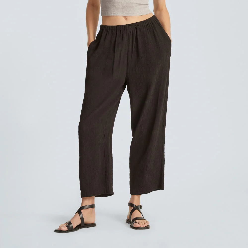 The Naia™ Ripple Pant | Black - Image 2