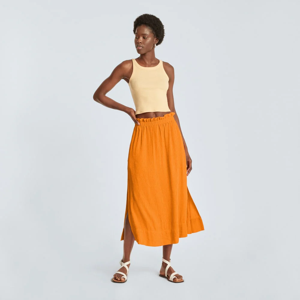 The Naia™ Ripple Skirt | Turmeric - Image 5