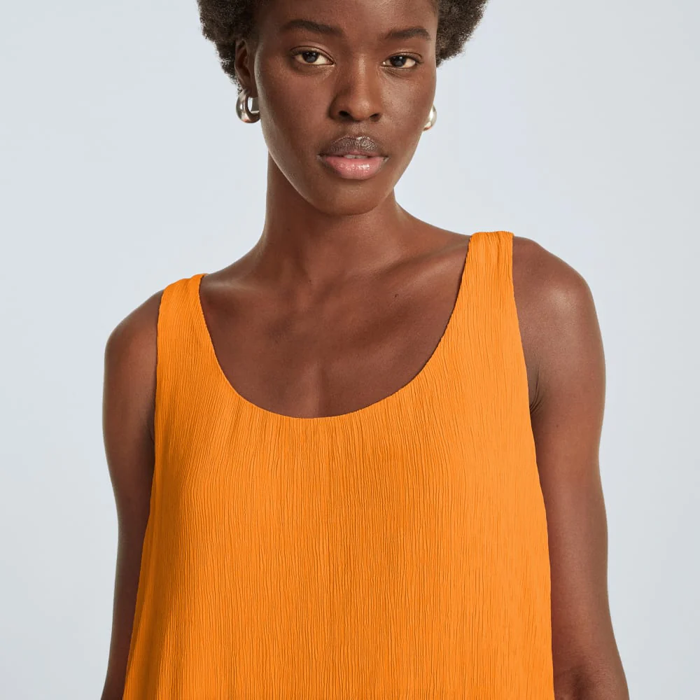 The Naia™ Ripple Tank Dress | Turmeric - Image 4