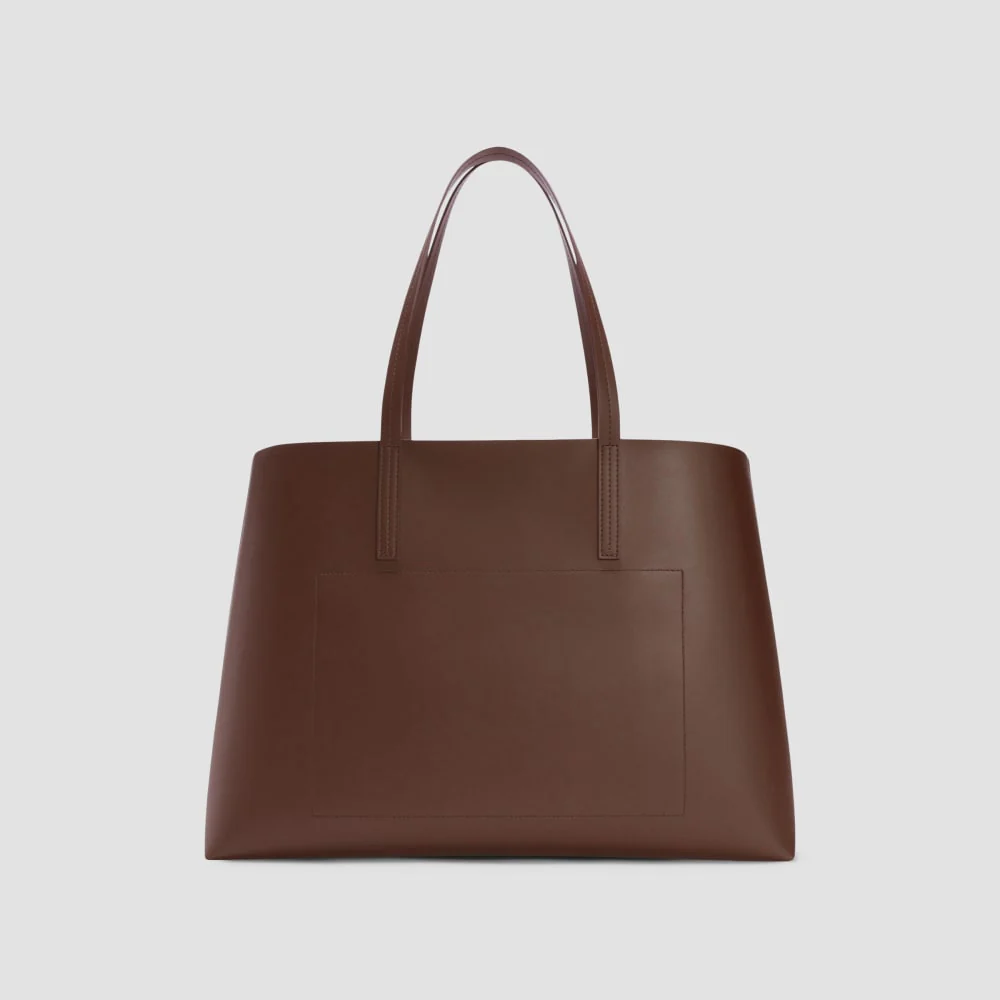 The New Day Market Tote | Chocolate - Image 3
