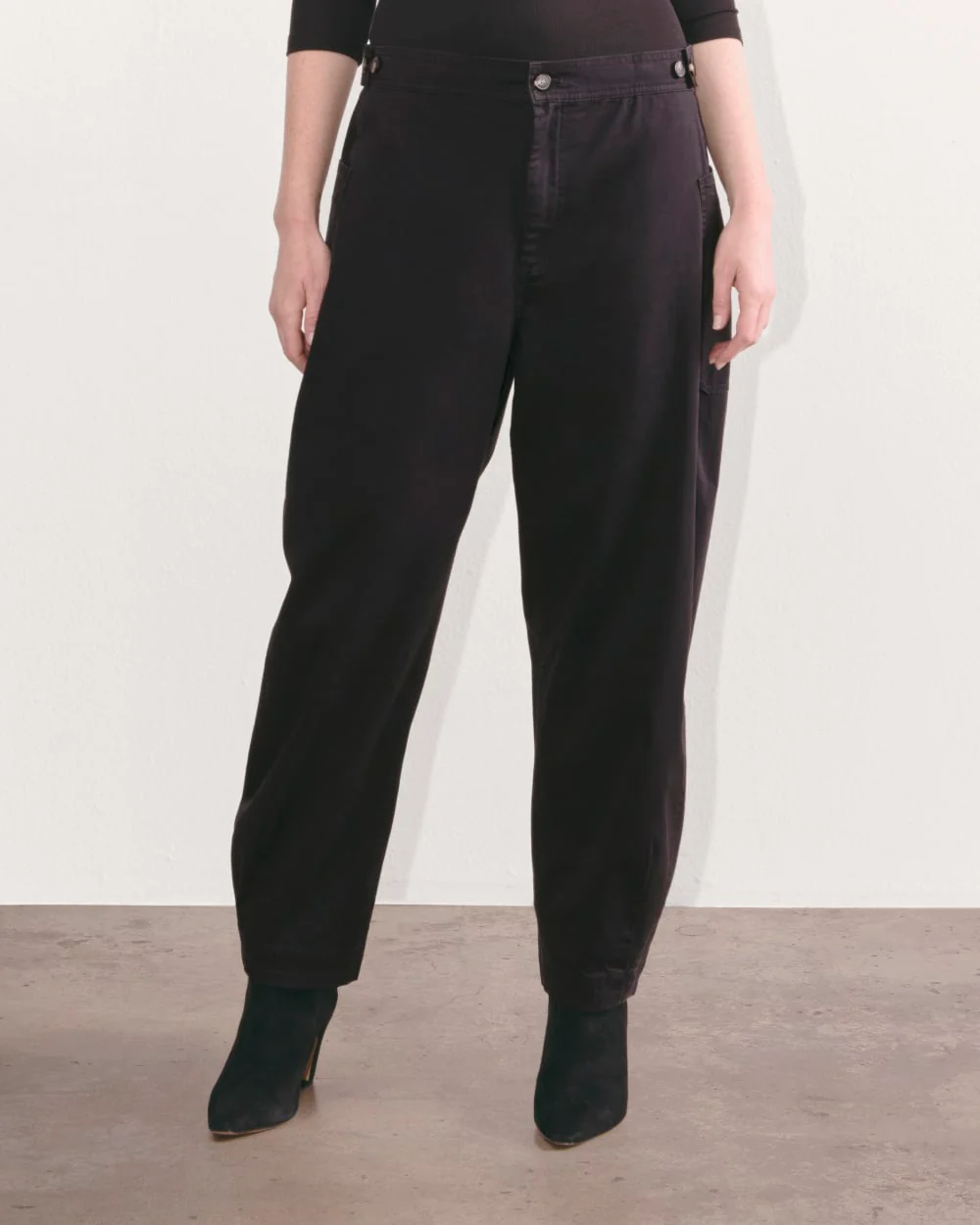 The Barrel Pant | Black - Image 5