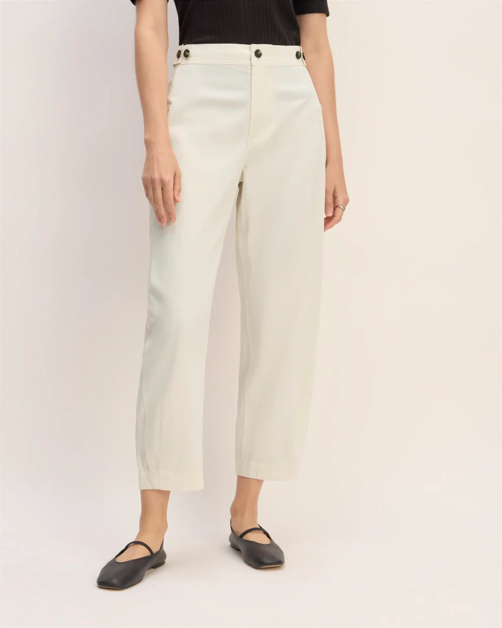 The Barrel Pant | Bone - Image 3