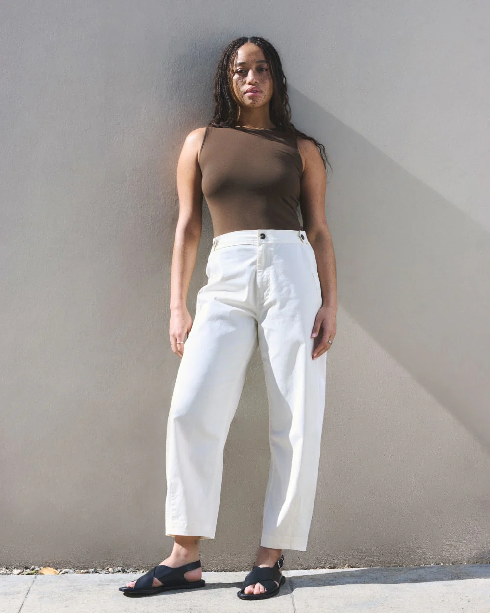 The Barrel Pant | Bone - Image 7
