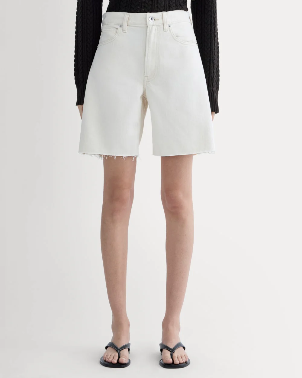The OG Baggy Jean Short | Ecru - Image 3