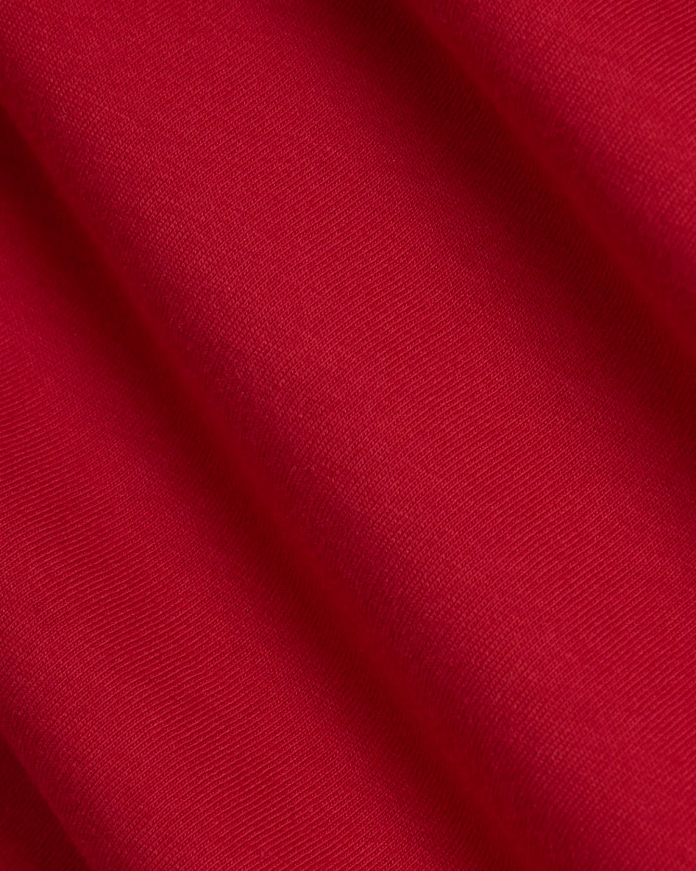 The Box-Cut Tee in Essential Cotton | Berry Red | No Pocket - Image 5