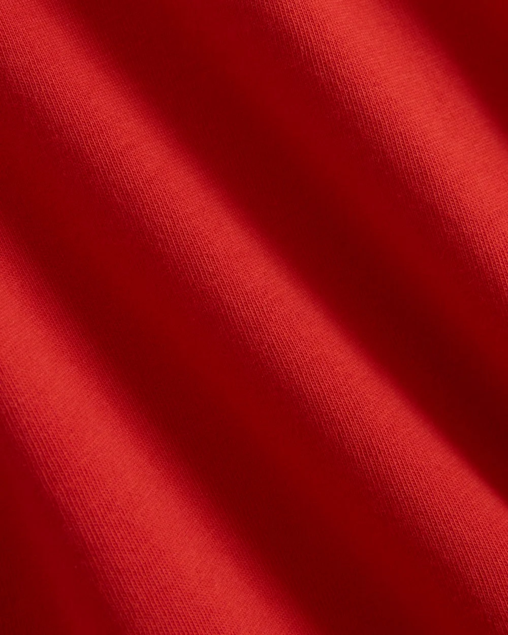 The Box-Cut Tee in Essential Cotton | Fiery Red | Pocket - Image 6