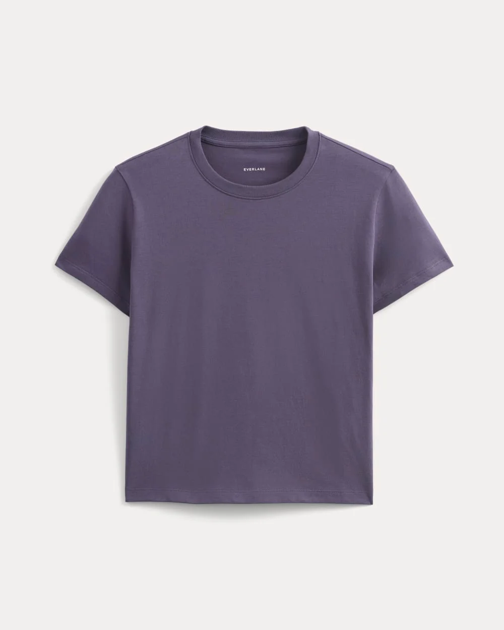 The Box-Cut Tee in Essential Cotton | Graystone | No Pocket - Image 2