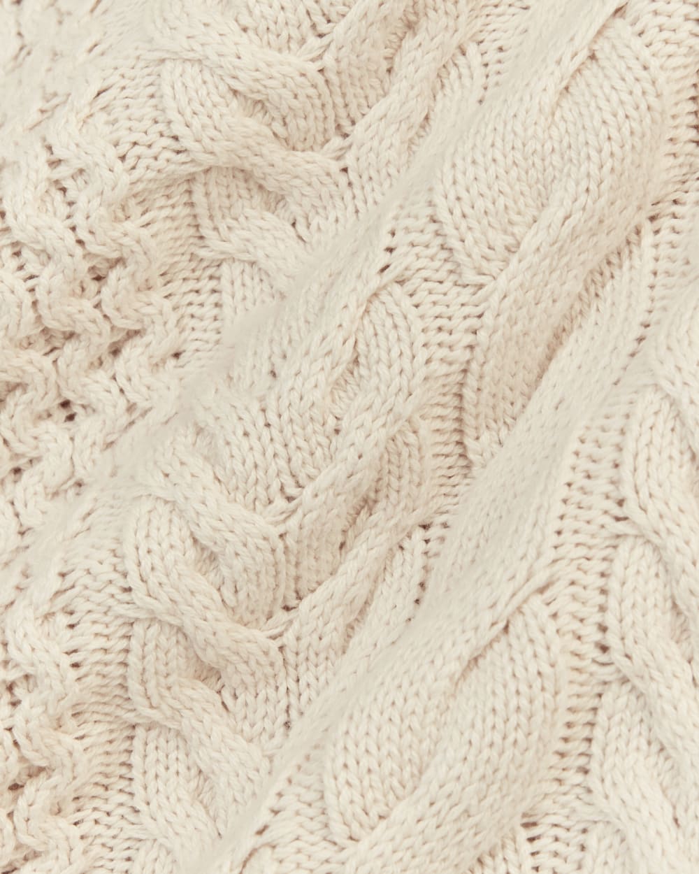 The Cable Sweater in Everyday Cotton | Canvas - Image 6