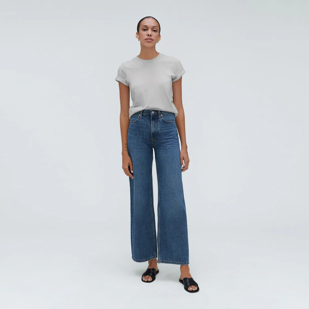 The Organic Cotton Crew Tee | Ice - Image 6