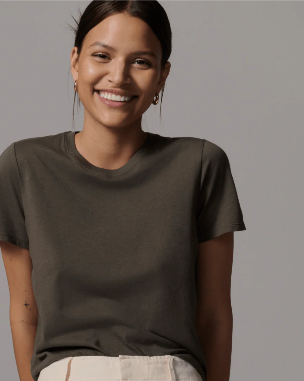 The Organic Cotton Crew Tee | Kambaba - Image 4