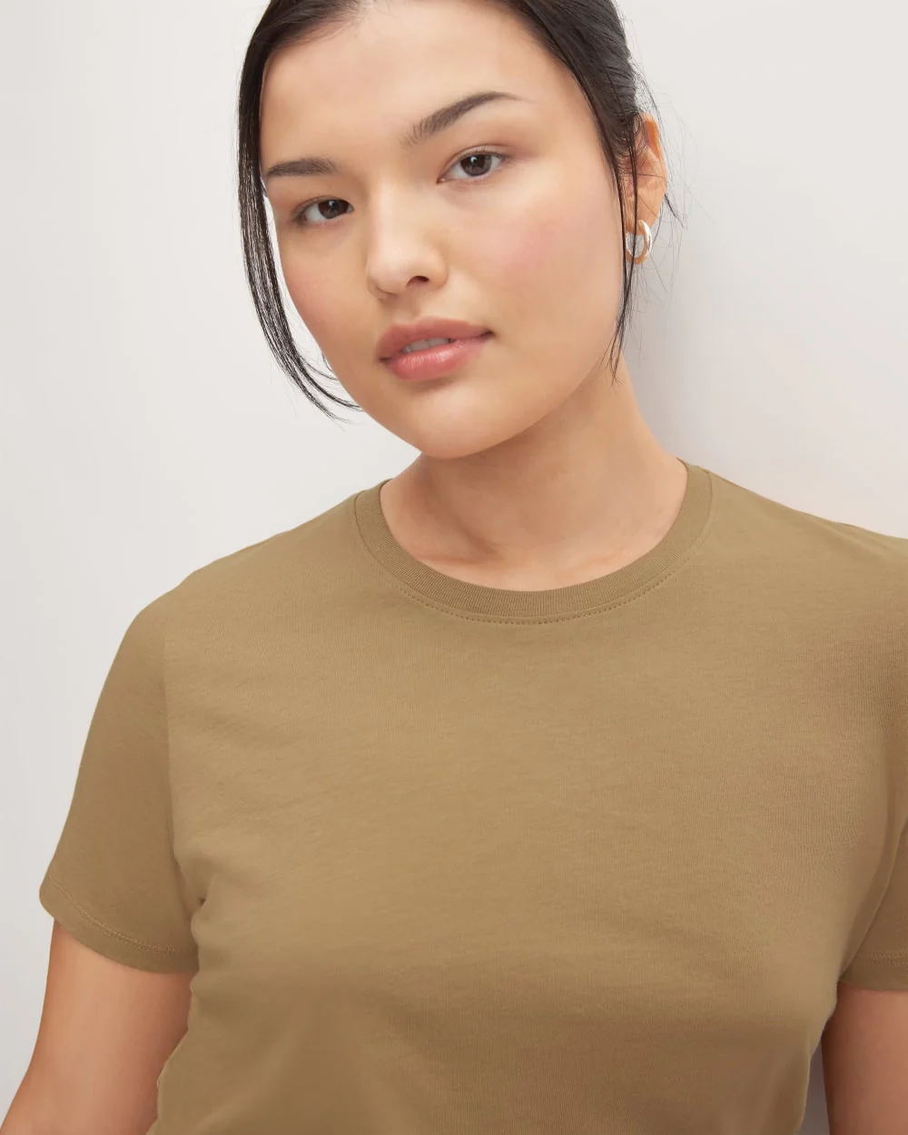 The Organic Cotton Crew Tee | Tiger's Eye - Image 3