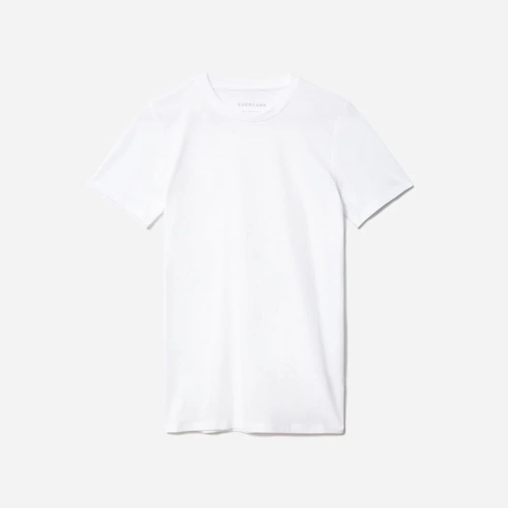 The Organic Cotton Crew Tee | White - Image 2