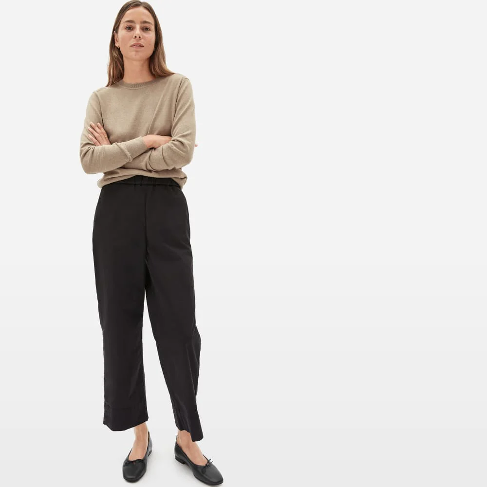 The Organic Cotton Crewneck Sweater | Tan - Image 3