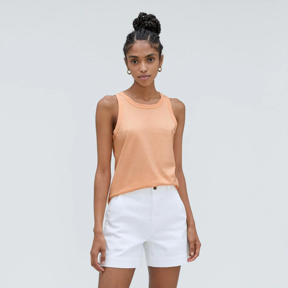 The Tank in Essential Cotton | Apricot - Image 2