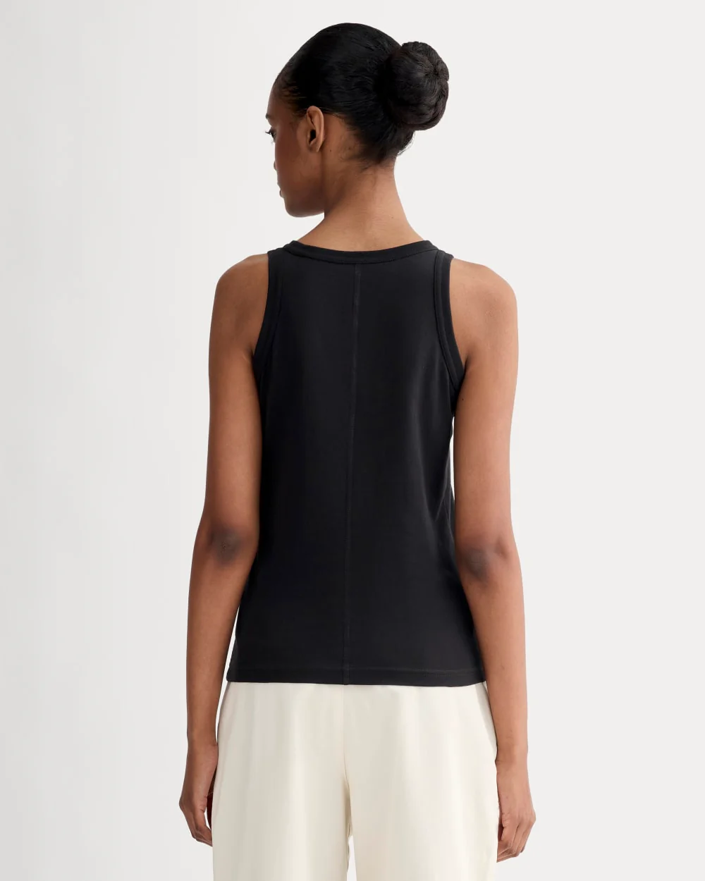 The Tank in Essential Cotton | Black - Image 4