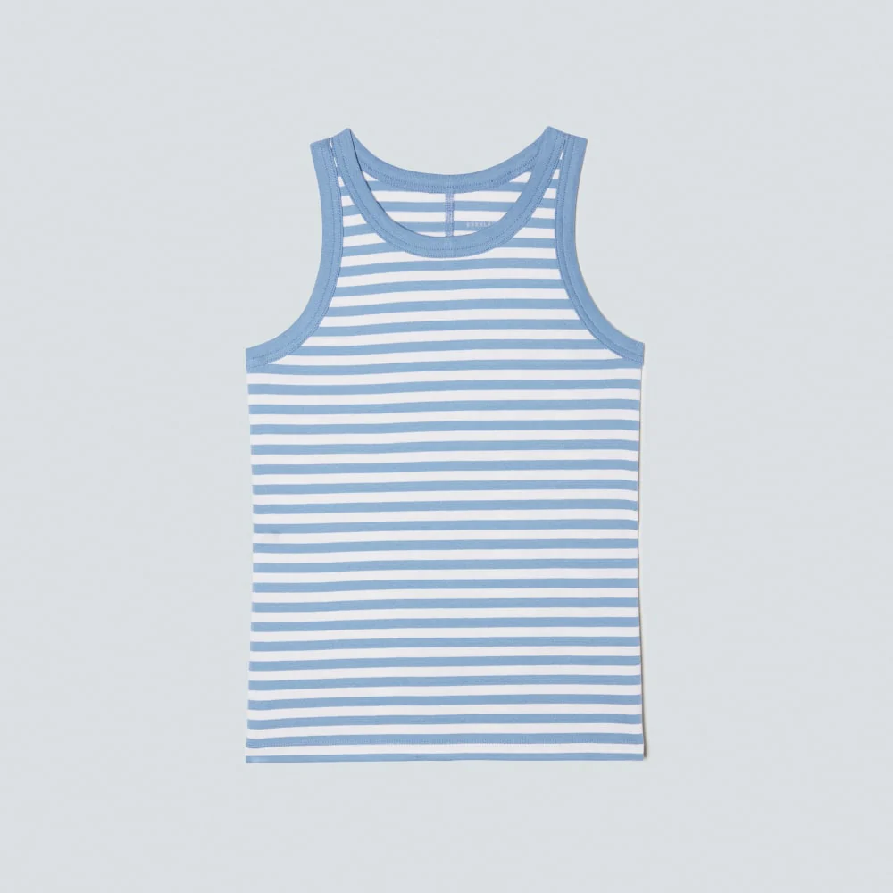 The Tank in Essential Cotton | Spring Lake / Canvas