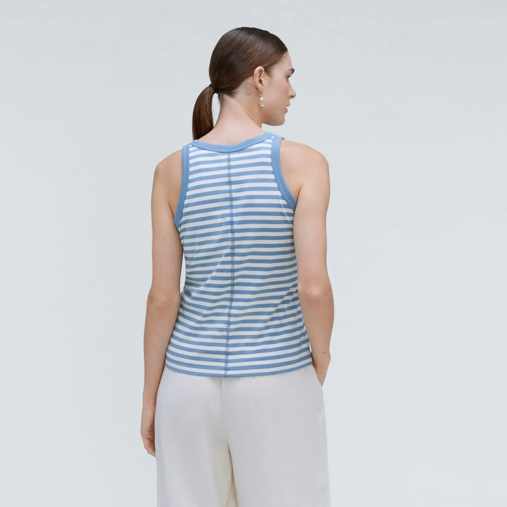 The Tank in Essential Cotton | Spring Lake / Canvas - Image 3