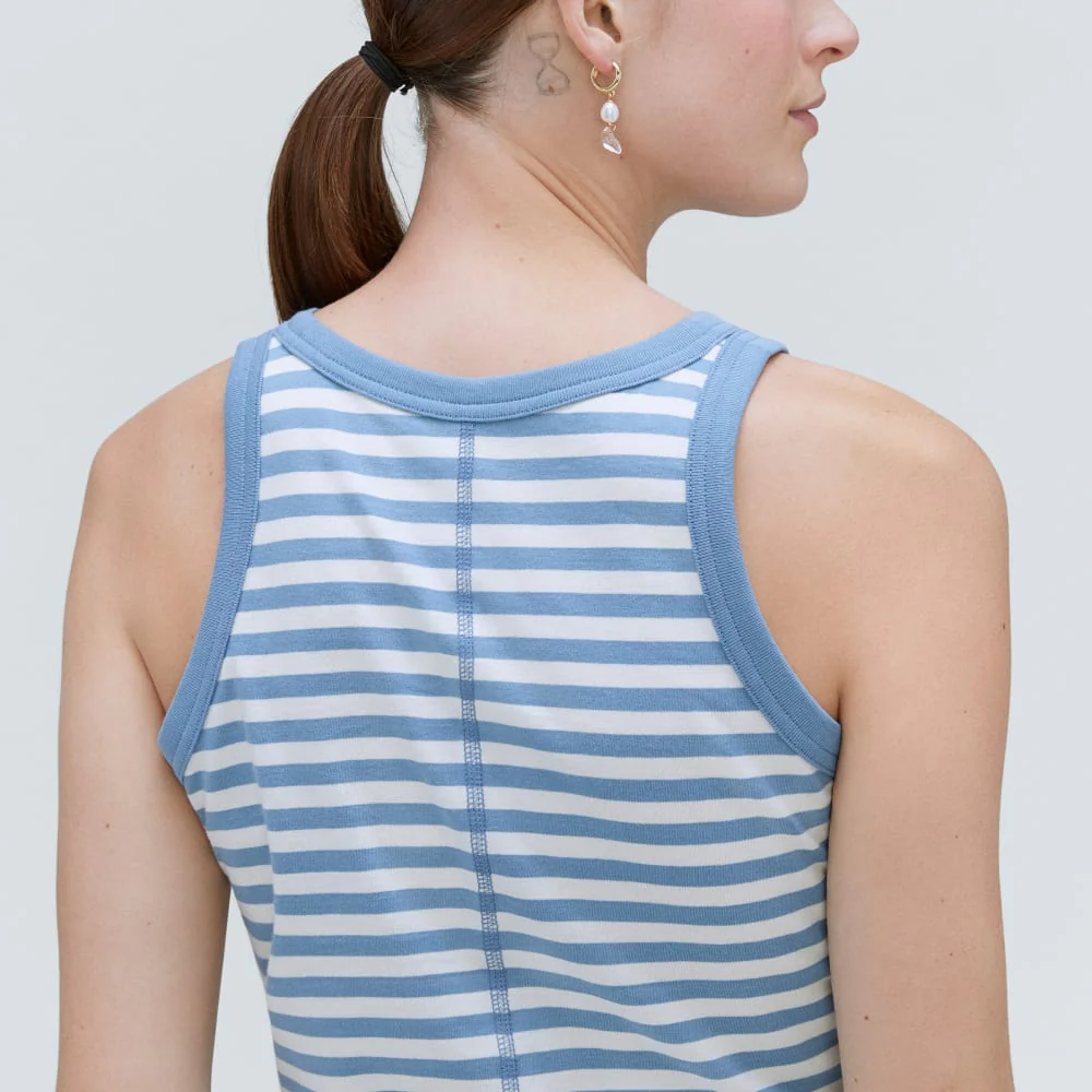 The Tank in Essential Cotton | Spring Lake / Canvas - Image 4