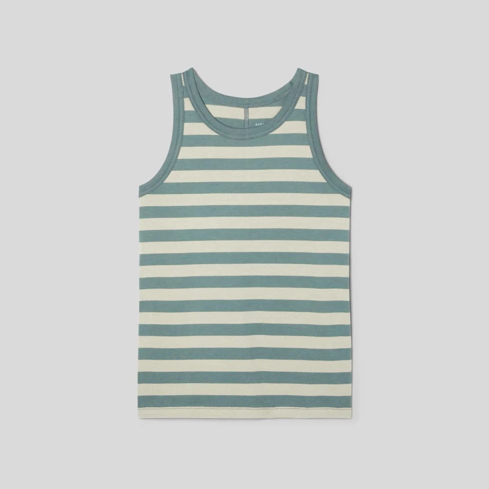 The Tank in Essential Cotton | Green Balsam / Seagrass - Image 2