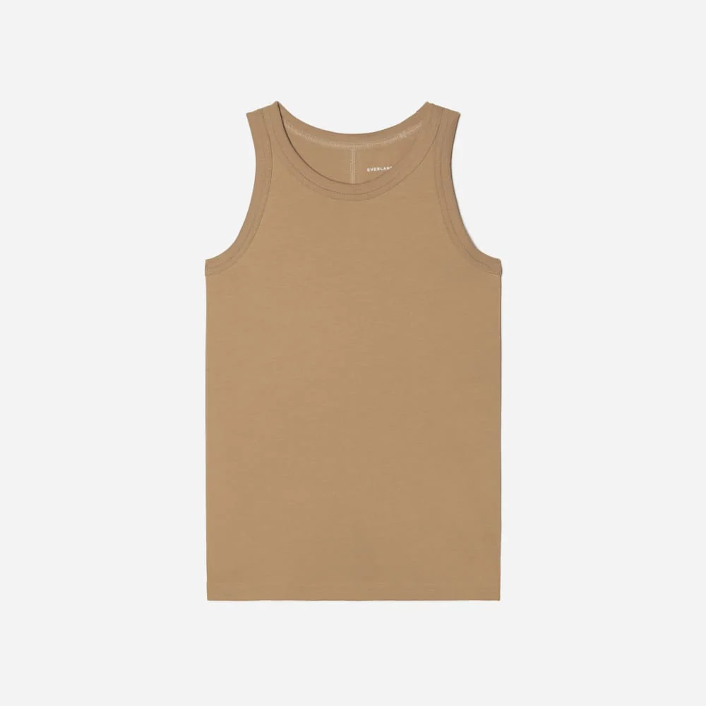 The Tank in Essential Cotton | Iced Coffee
