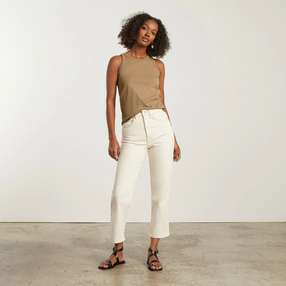 The Tank in Essential Cotton | Iced Coffee - Image 4