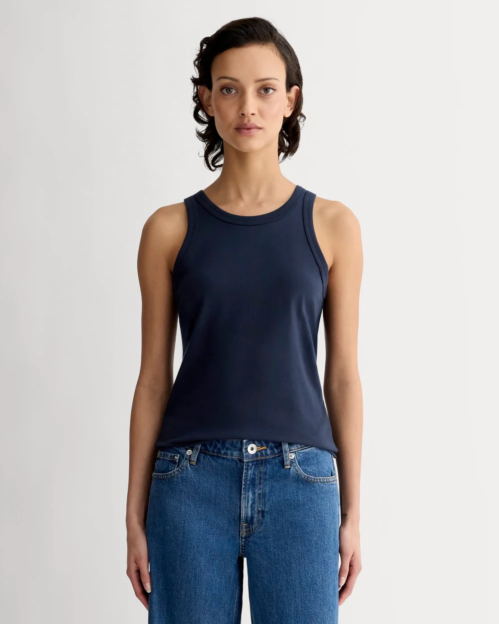 The Tank in Essential Cotton | Navy