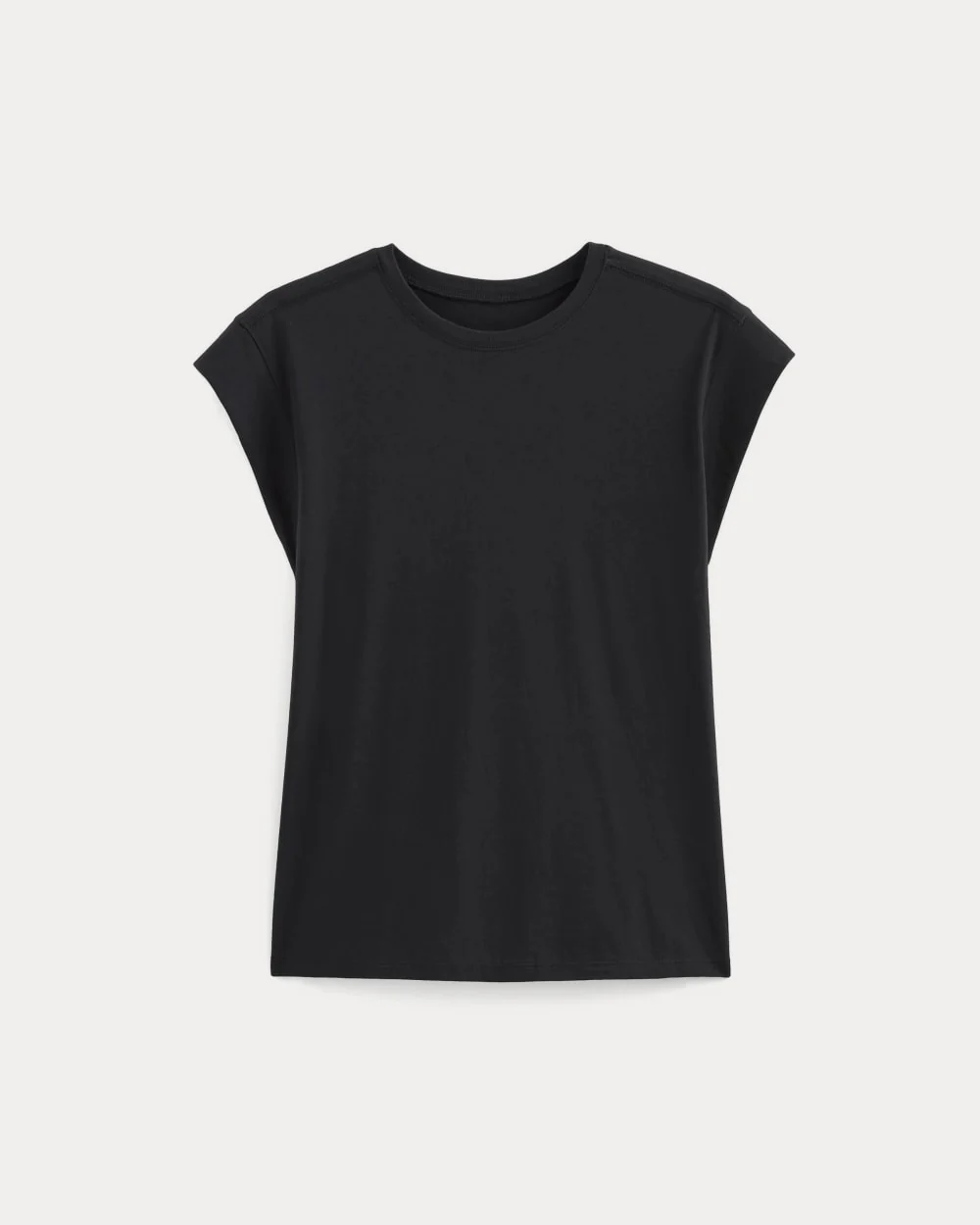 The Muscle Tee in Essential Cotton | Black - Image 2
