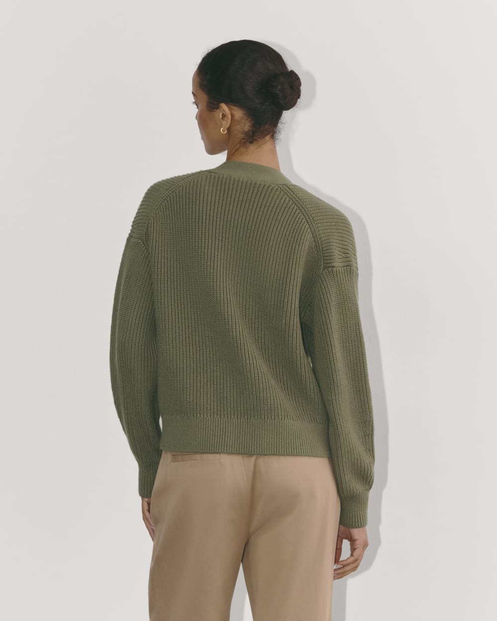 The Boxy Cardigan in Everyday Cotton | Kalamata - Image 4