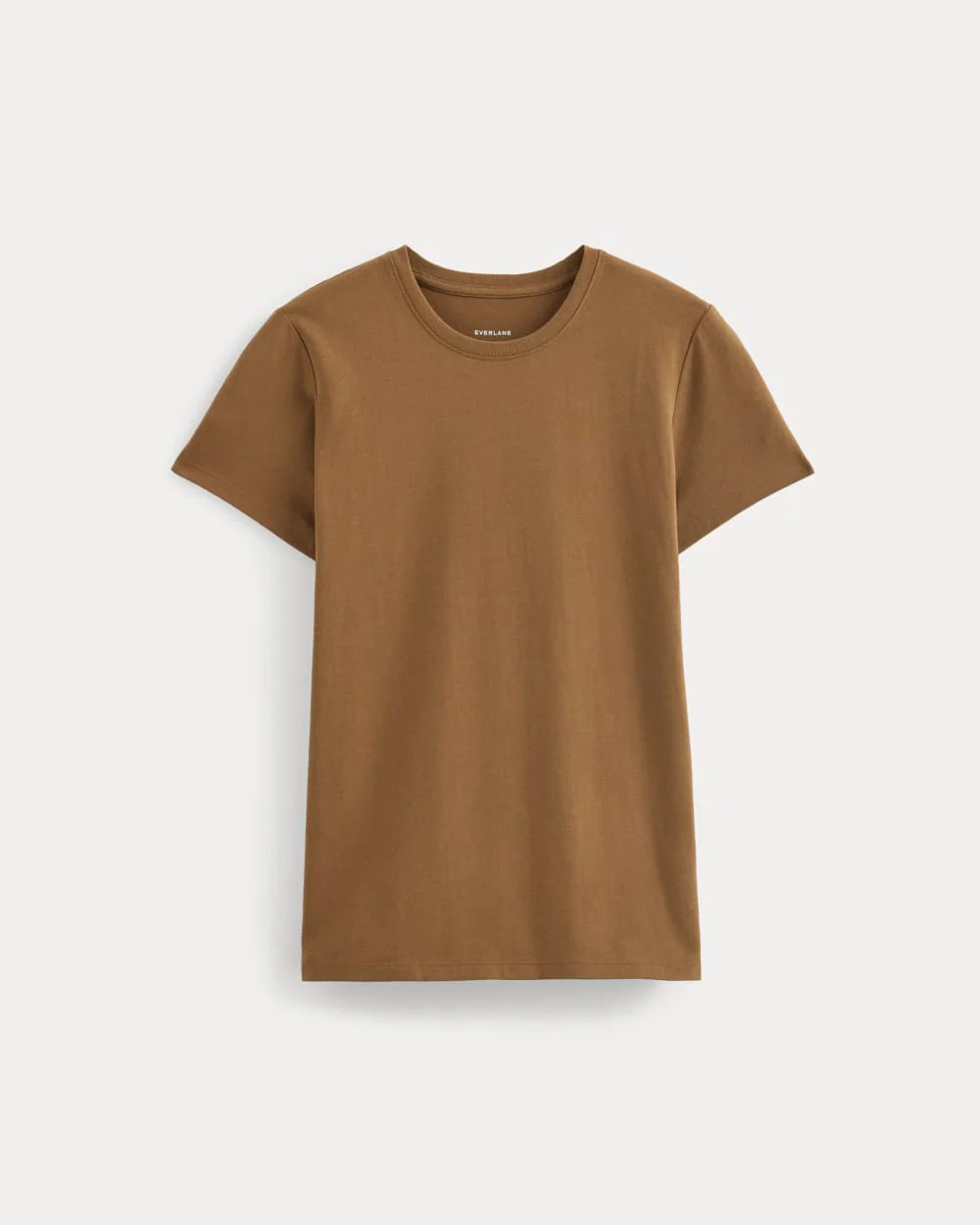 The Slim Crew in Essential Cotton | Toffee - Image 2