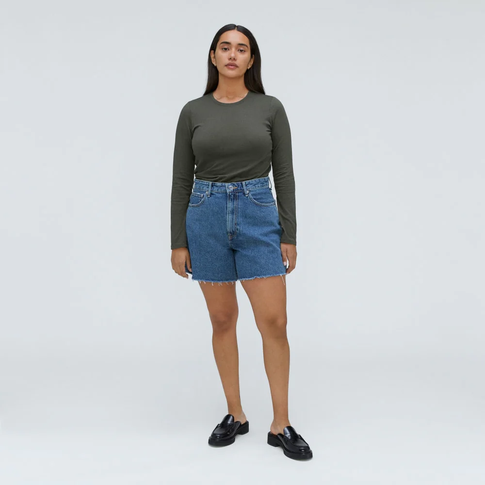 The Organic Cotton Long-Sleeve Crew | Kambaba - Image 6