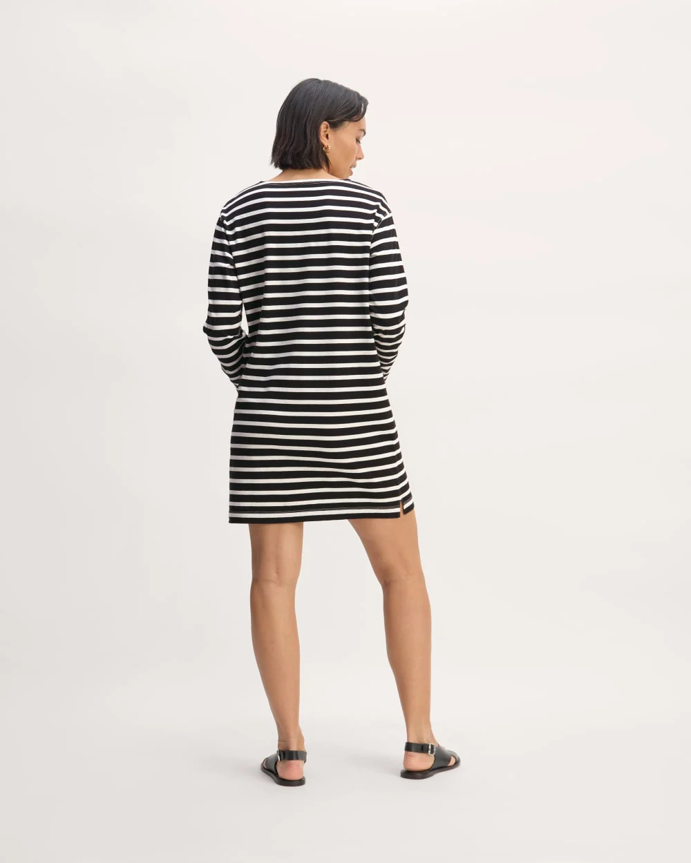 The Mariner Dress | Black / Bone - Image 6