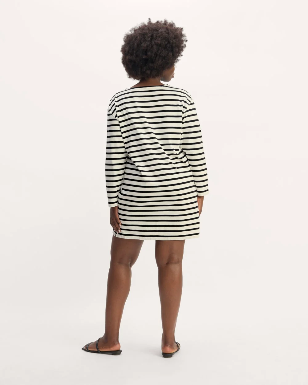 The Mariner Dress | Bone / Black - Image 6