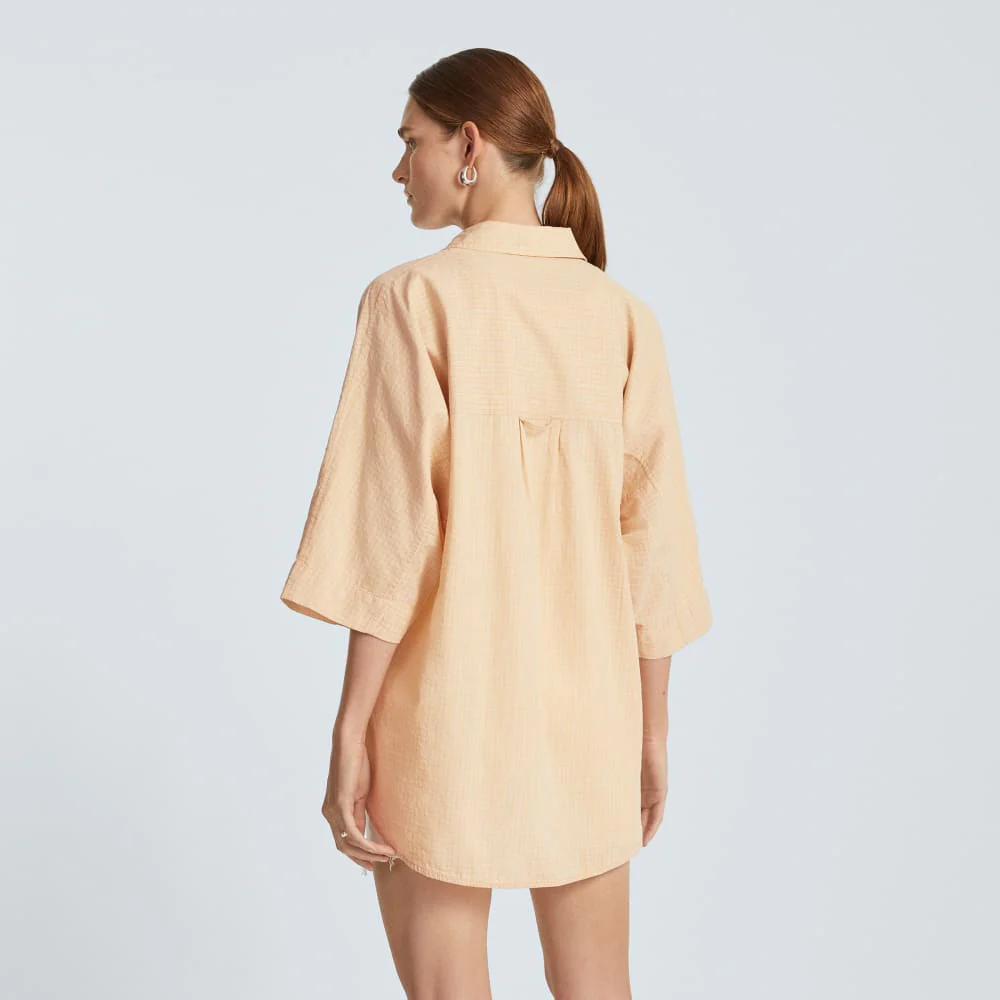 The Cotton Tourist Shirt | Orange Plaid - Image 3