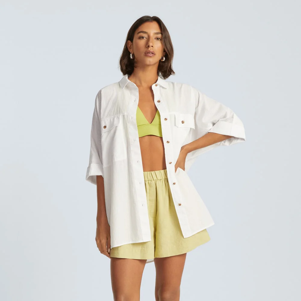 The Cotton Tourist Shirt | White - Image 2