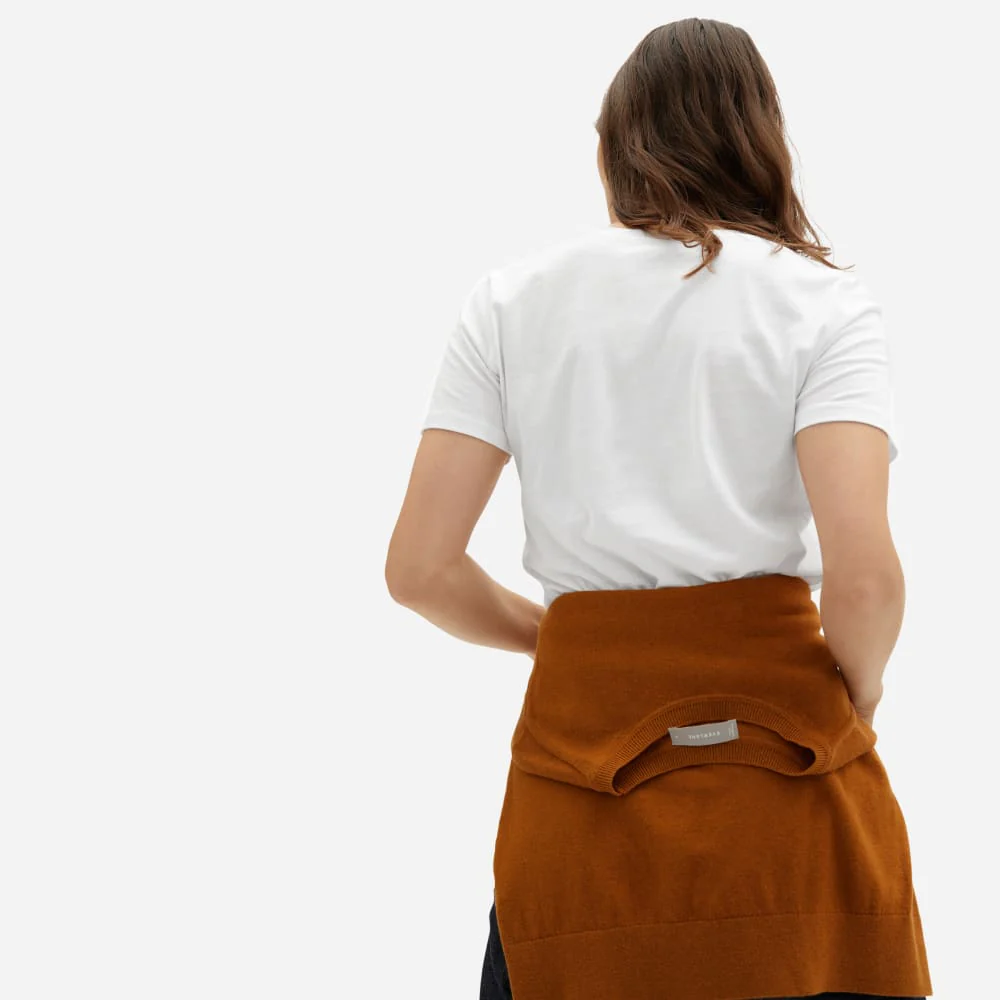 The Organic Cotton V-Neck | White - Image 3