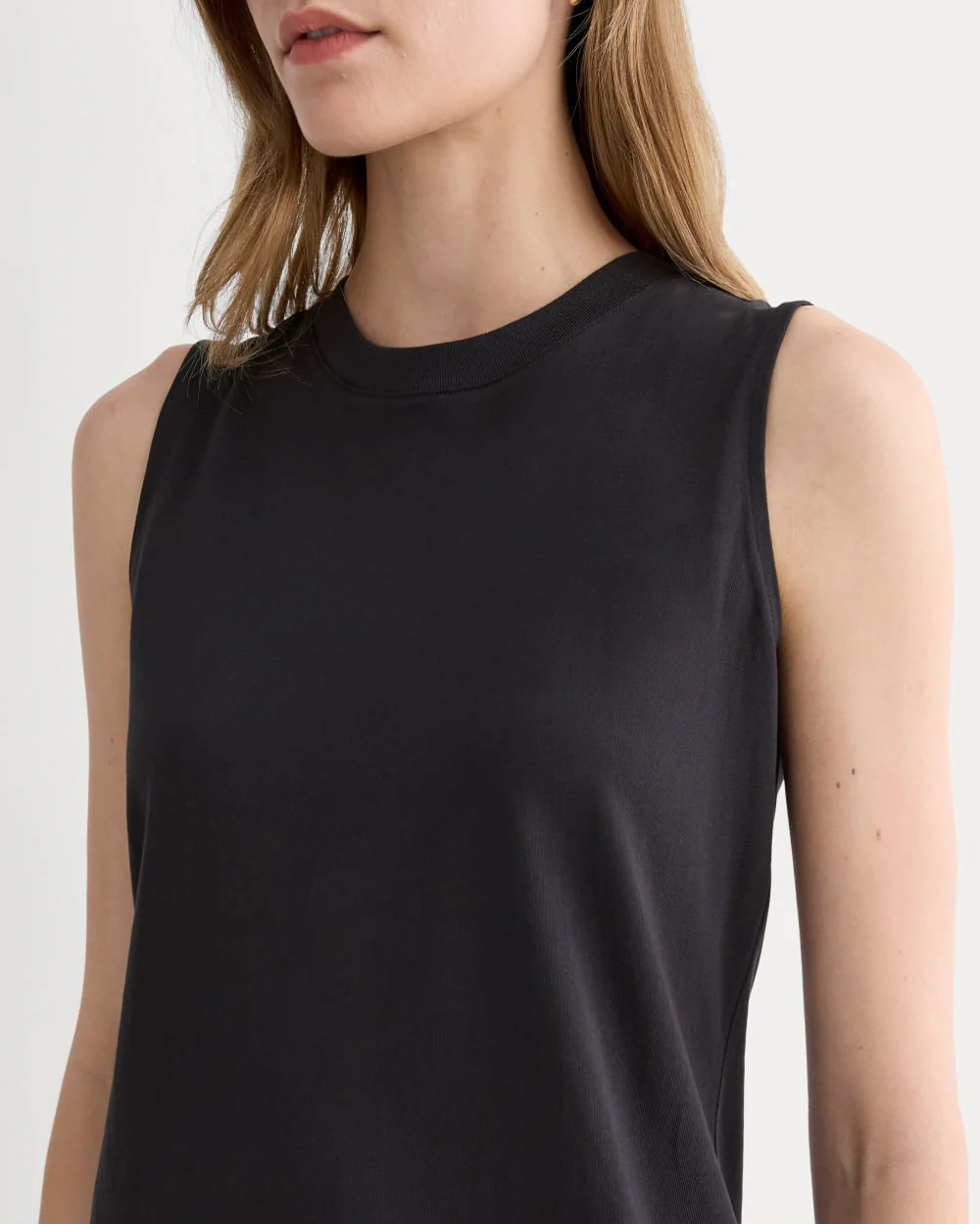 The Weekend Tank Dress | Black - Image 3