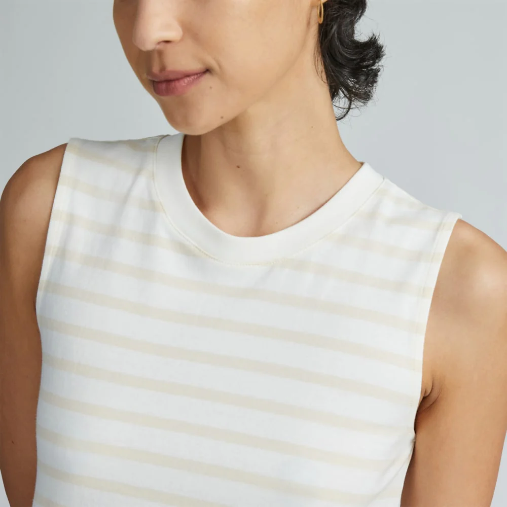 The Weekend Tank Dress | Brazilian Sand / Canvas Tan - Image 4