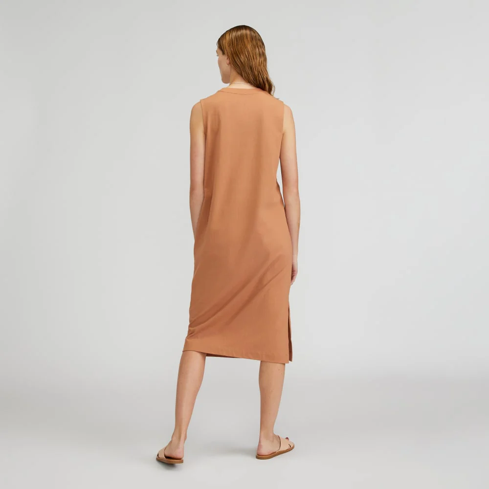 The Weekend Tank Dress | Tawny Brown - Image 3