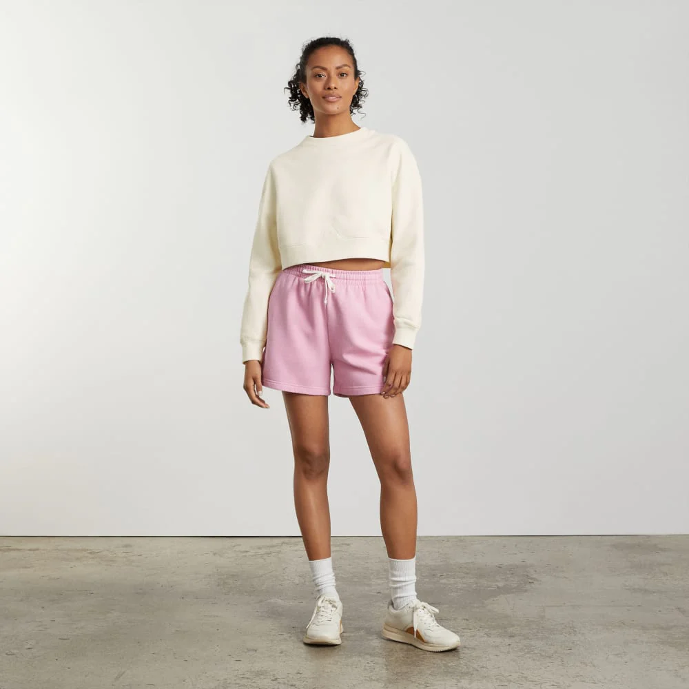 The Organic Cotton Cropped Crew | Canvas - Image 4