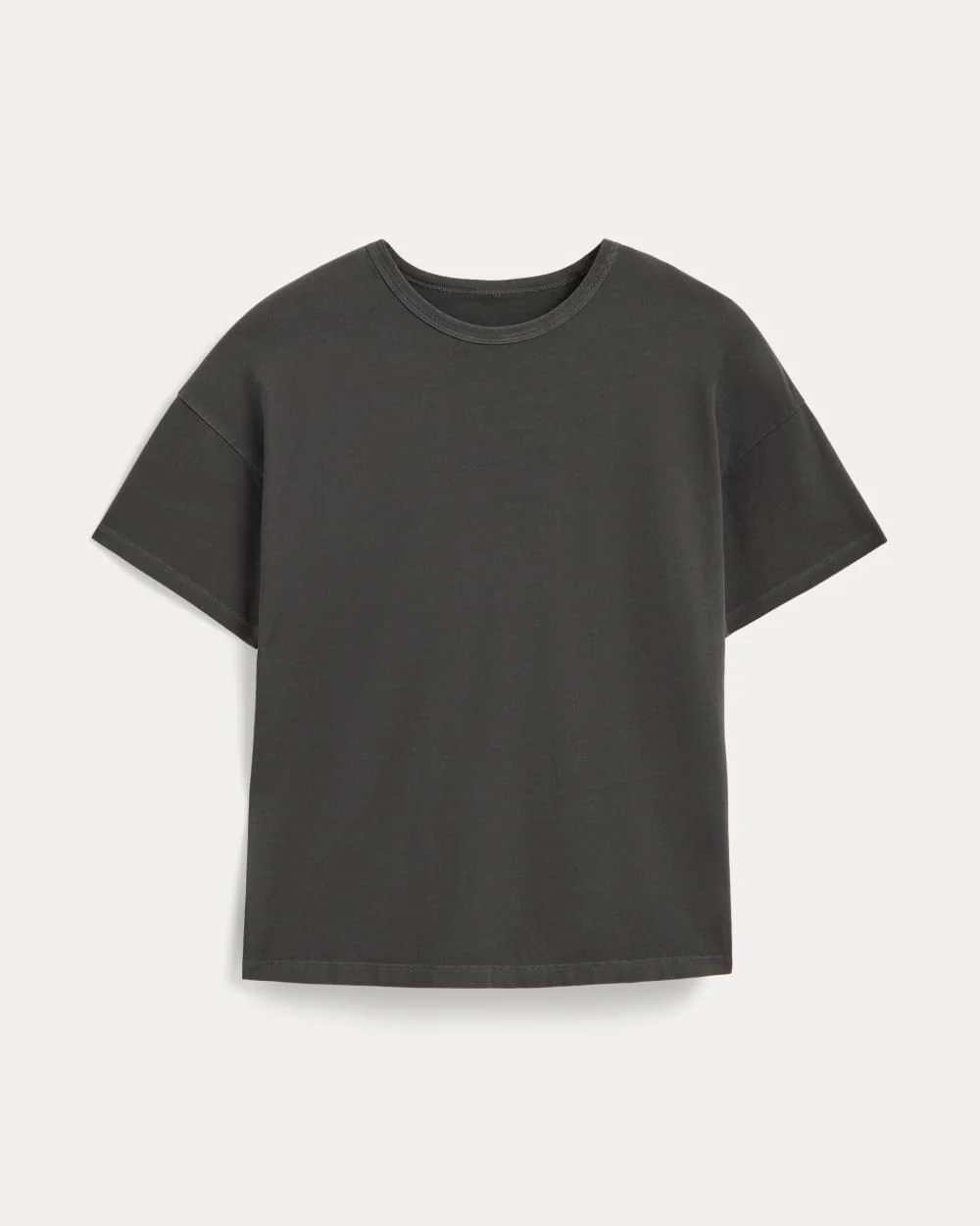 The Boyfriend Tee in Essential Cotton | Black - Image 2